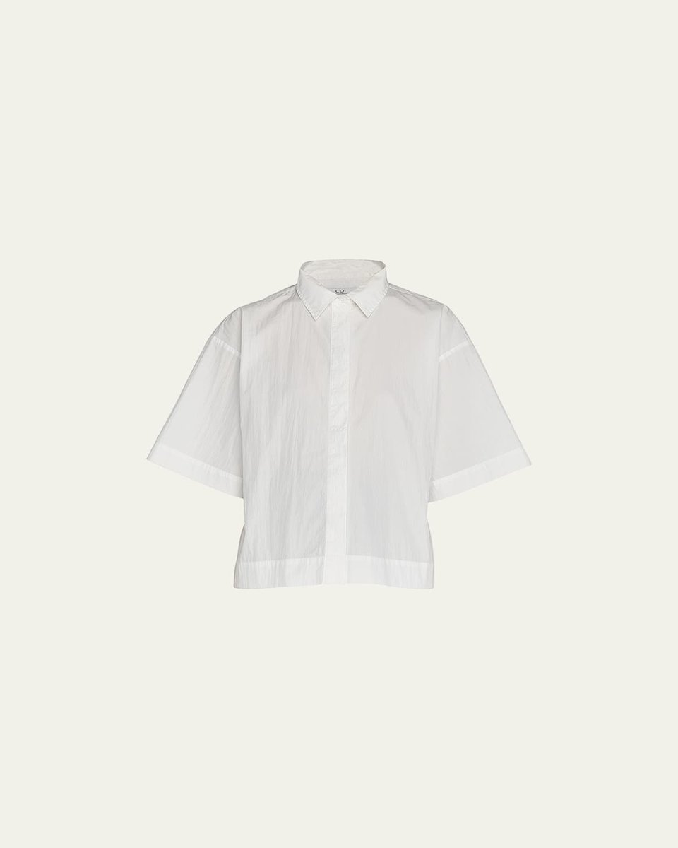 Short-Sleeve Button-Down Shirt